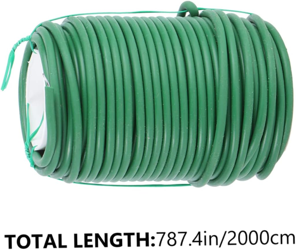 Kisangel 2Rolls Flexible Gardening Wire Ties Plant Support Ties Cable Wrap Fastener for Garden Plant Branch Fixing Tool image number 5