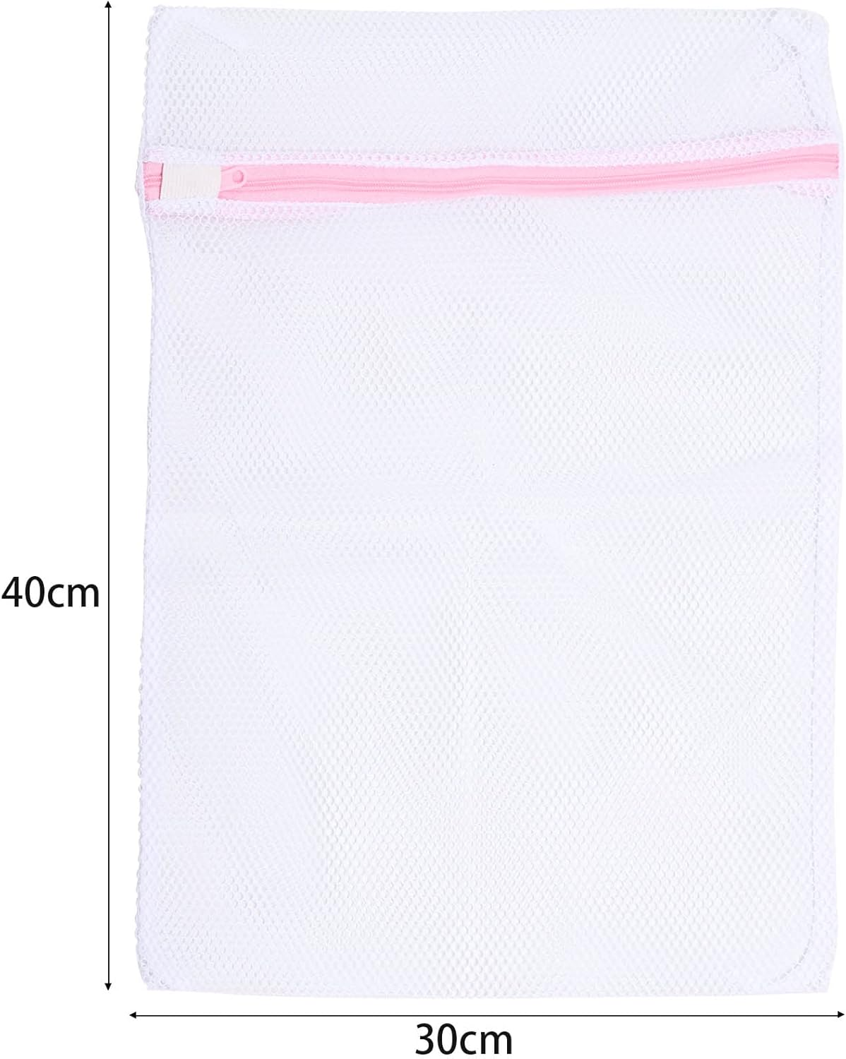 6 Pcs Durable Mesh Laundry Bags for Delicates，30X40Cm Reusable Wash Bag Travel Organization Bags image number 2