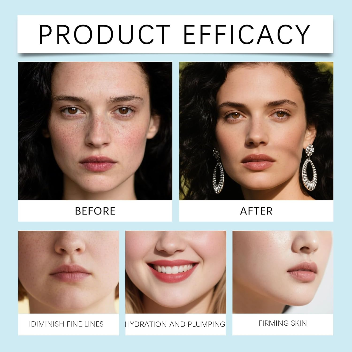 GHK-CU Copper Peptide Face Cream, Firming Moisturizing Anti-Aging Cream for Smooth Hydrated Skin, Revitalizing Copper Peptide Moisturizer for Fine Lines, Radiance Boosting Daily Repair Cream (1Pcs) - 4Pcs image number 4