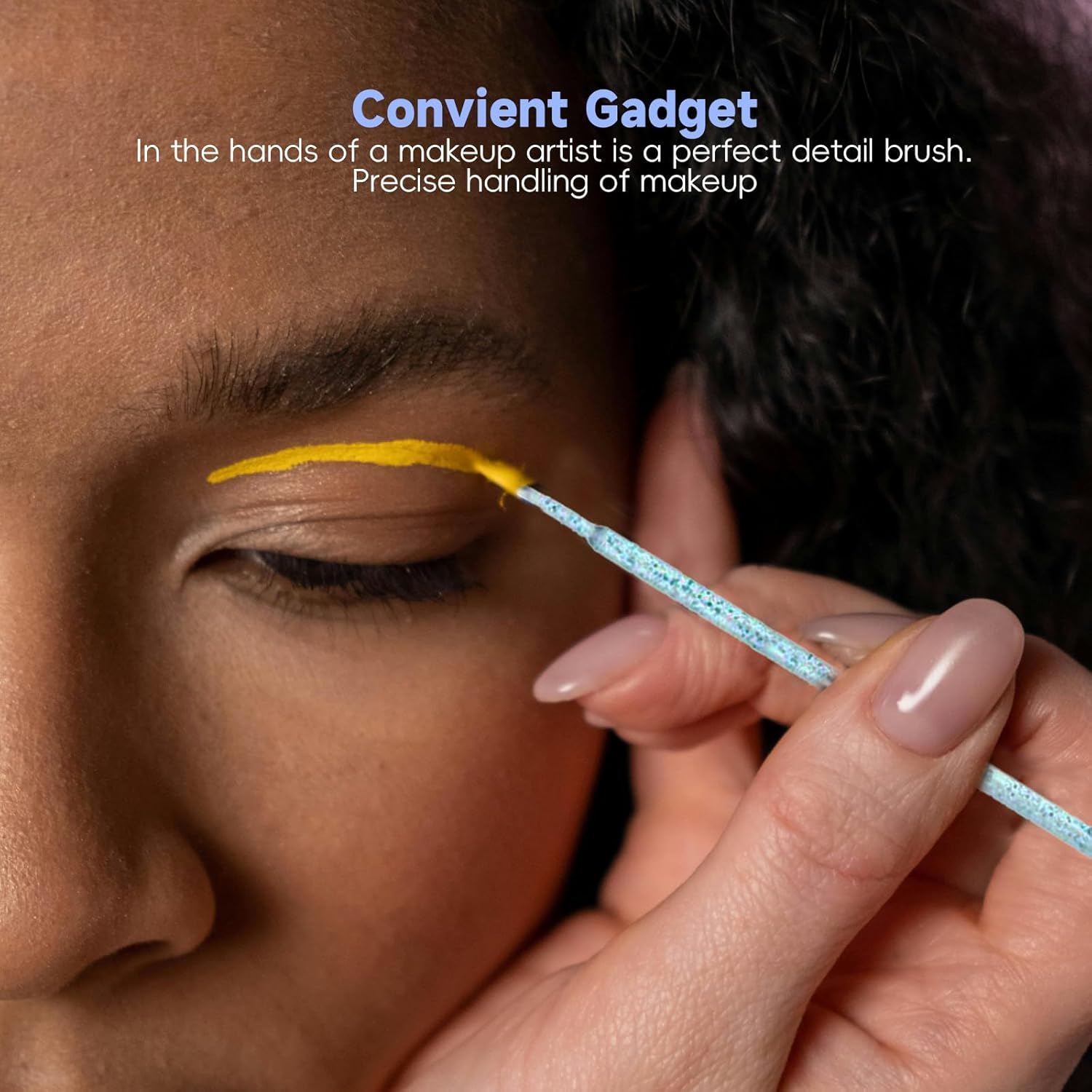 Hzqzaoan Micro Applicator Brushes, 100 Pcs Multicolor Lash Micro Brush for Eyelash Extension, Recorrect Eye Makeup, Cleaning Eye, Mascara Wands - Micro Makeup Brushes for Eyelash and Eye Makeup image number 5