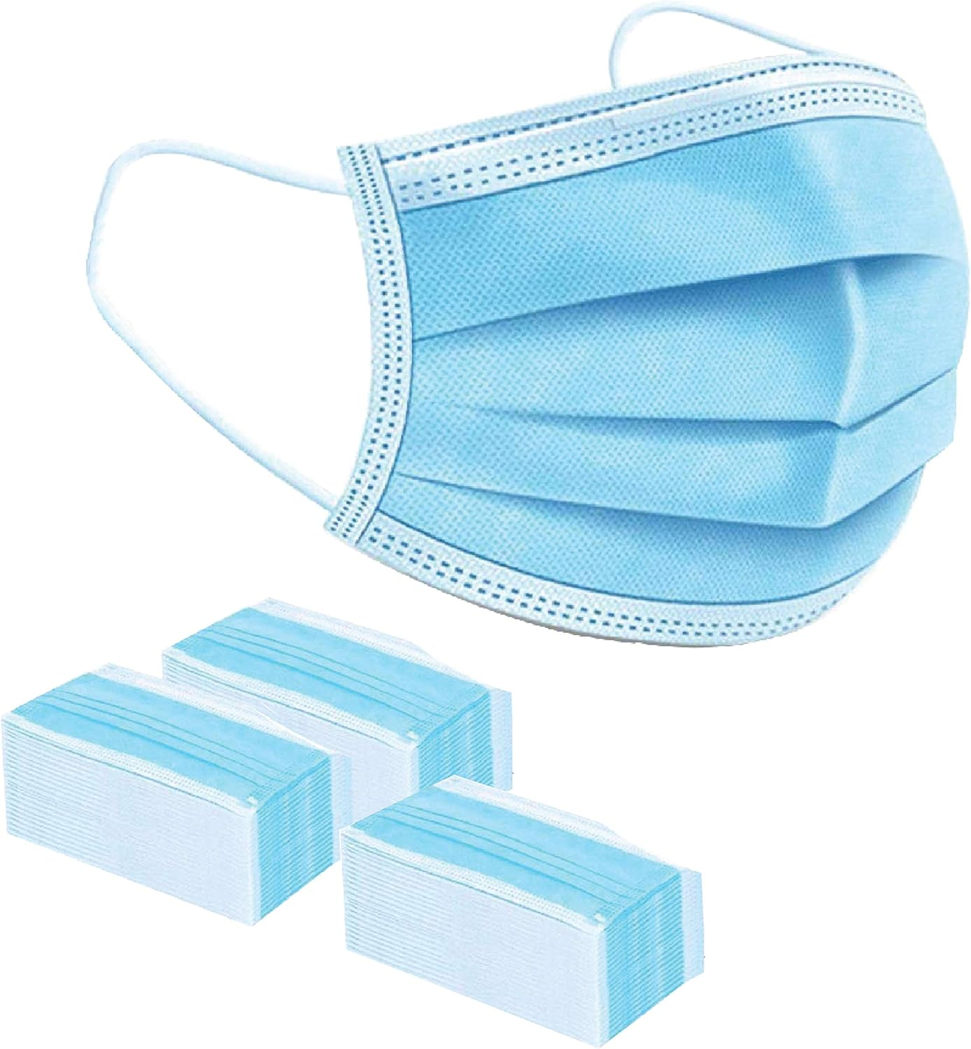 Guardian Shield 50 Pcs 3-Layer Breathable Disposable Earloop Mask (Ship from Sydney) image number 1