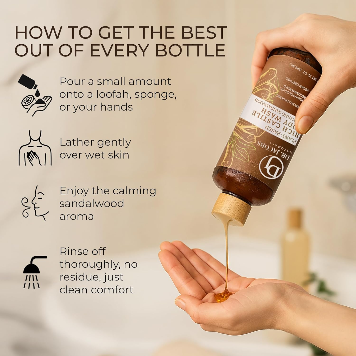 Dr. Jacobs Naturals Castile Liquid Soap - 16 Oz - Lavender