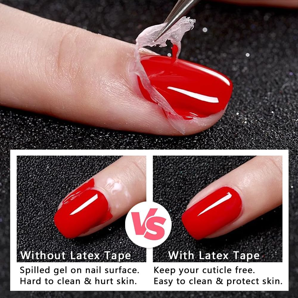 15Ml Liquid Latex Tape Peel Off, Nail Cuticle Guard Skin Barrier Protector for Home DIY Nail Art Salon image number 4