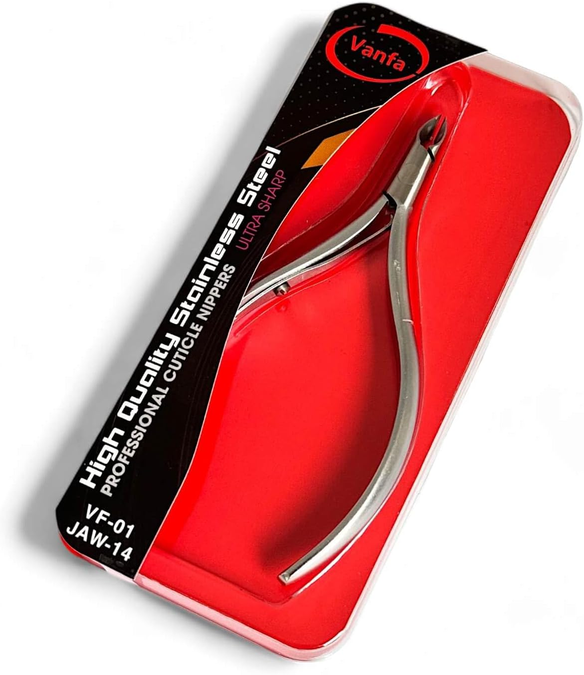 VANFA Cuticle Nipper round Head VF-01 (Jaw 14 (5Mm)) image number 2