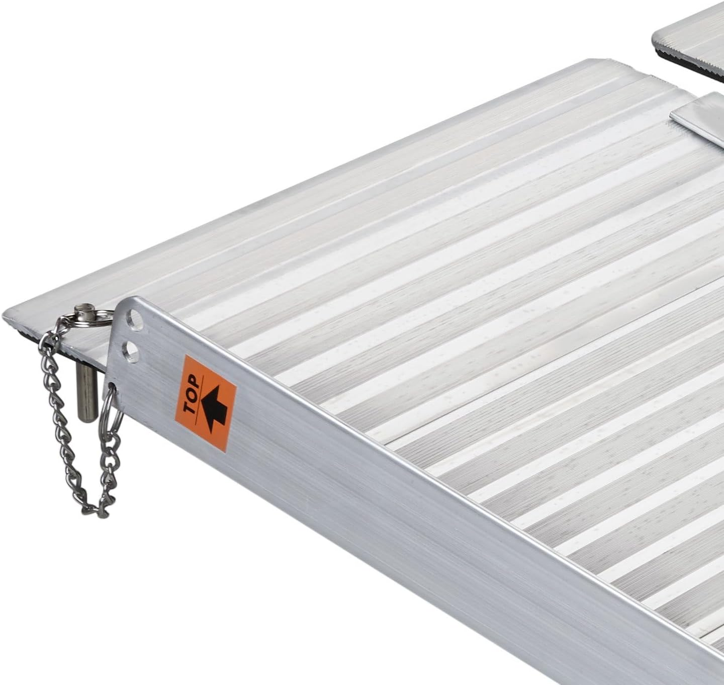 5Ft Aluminium Foldable Wheelchair Ramp with Carry Handle image number 2