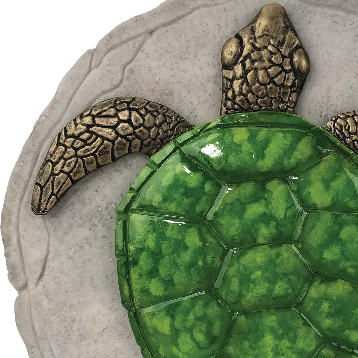 Spoontiques -Garden D&eacute;cor - Turtle Stepping Stone - Decorative Stone for Garden image number 4