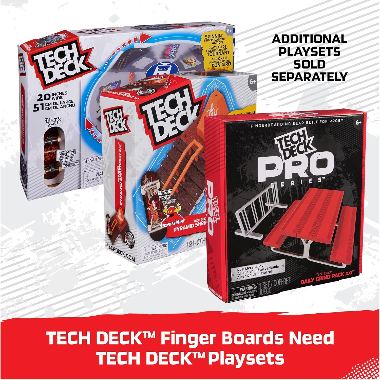 Tech Deck, Spongebob Sk8Shop Fingerboard Bonus Pack, Collectible and Customisable Mini Skateboards, Kids&rsquo; Toys for Ages 6 and Up image number 4