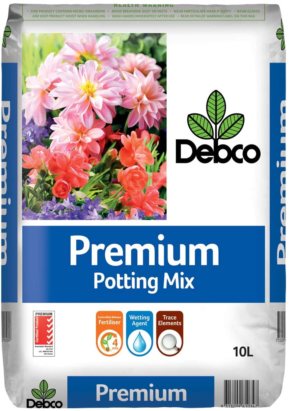 Debco Cacti and Succulent Premium Potting Mix 10 Litre & Premium Potting Mix 10 Litre image number 3