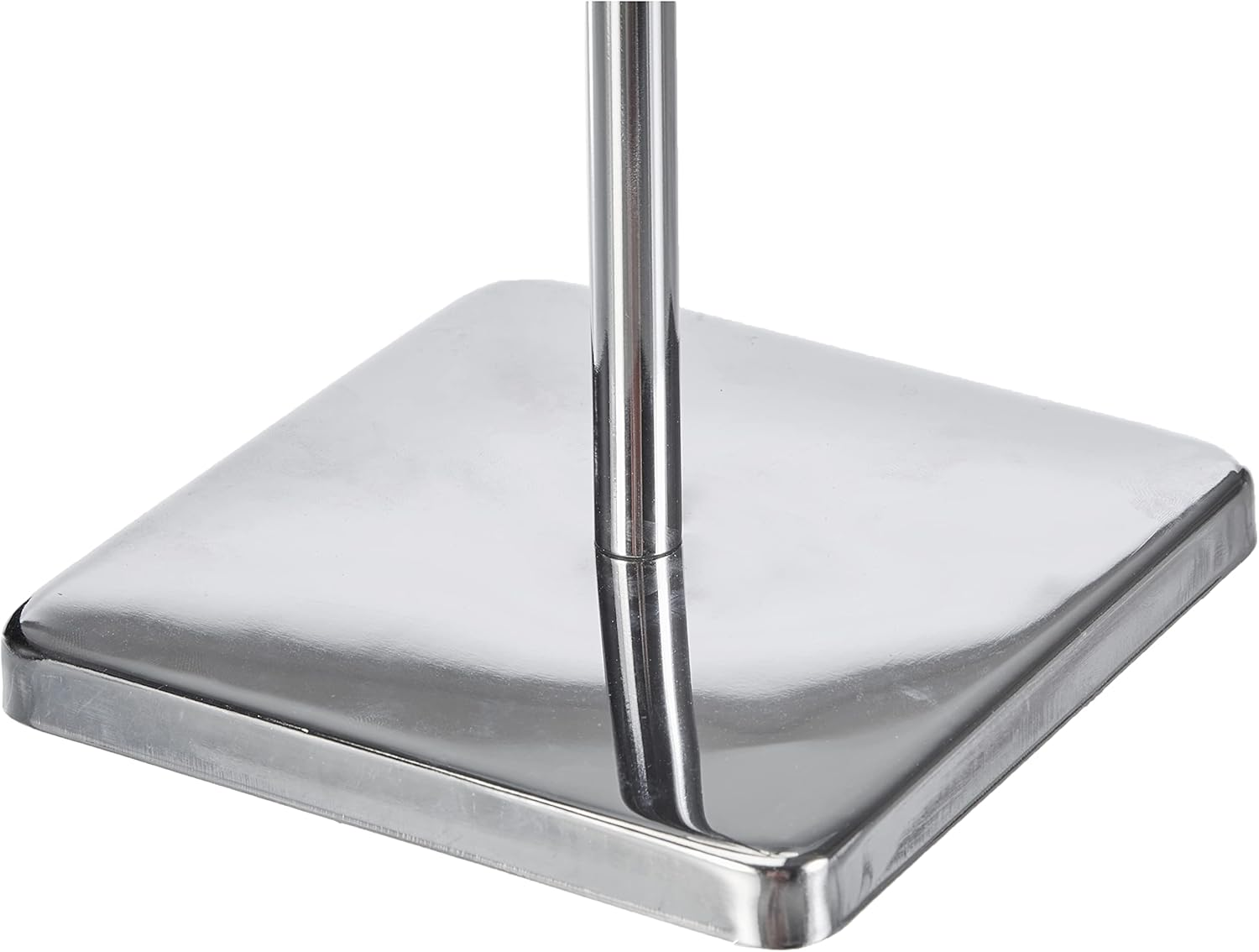 Axentia Cosmetic Mirror Pedestal Mirror Rectangular Table Mirror with Base Bathroom Vanity Mirror, Silver image number 3