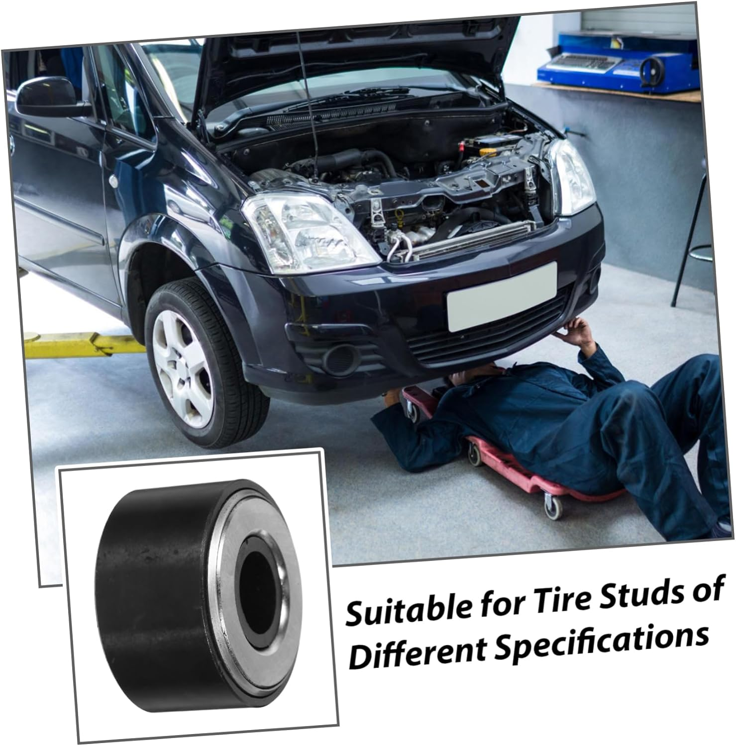 HEALEEP Automotive Wheel Installer Tool for Easy Tire Installation Design Comfortable Grip for Vehicle Types Essential Car Repair Accessory image number 5