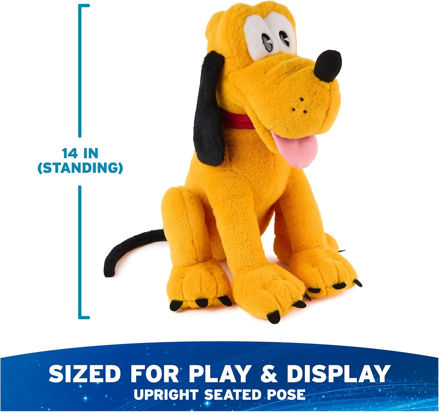 Disney X Gund - Disney Classic Plush: Pluto 35Cm, Soft Toy 1 Year+ - Donald Duck image number 4