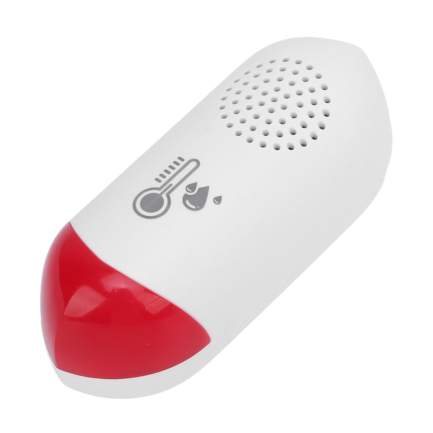 Indoor Wireless Thermometer Hygrometer Smart Temperature Humidity Sensor Thermometer Humidity with Sound Light Alert for Home Room