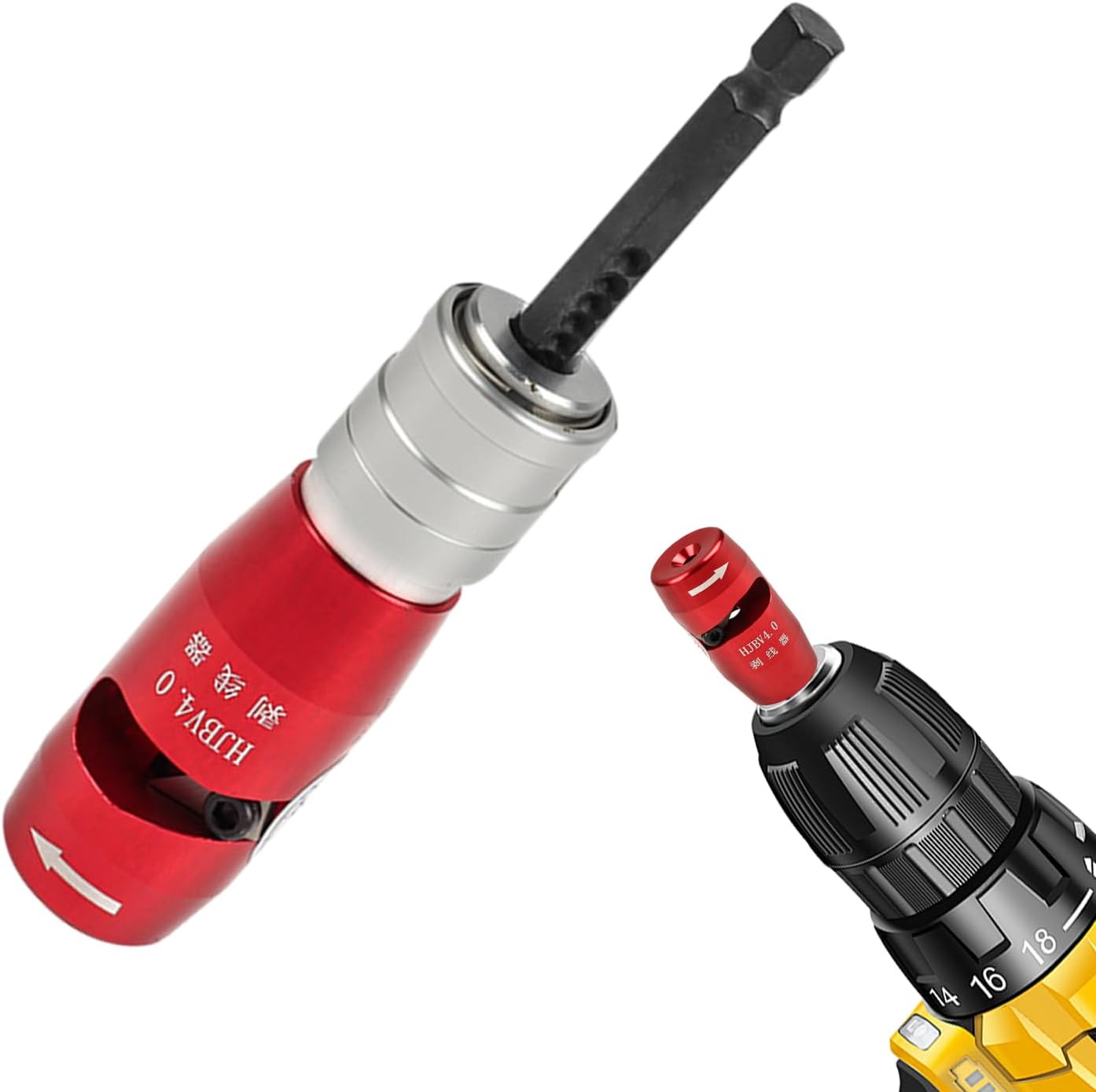 Wire Twist Tool for Drills, Wire Stripping, Twist Tool | Fast Wire Twist Tool for Wire Nuts Twist - Electric Wire Stripper Portable Wire Stripper Tool Drill Attachment, Hand Drill Cable Stripper For