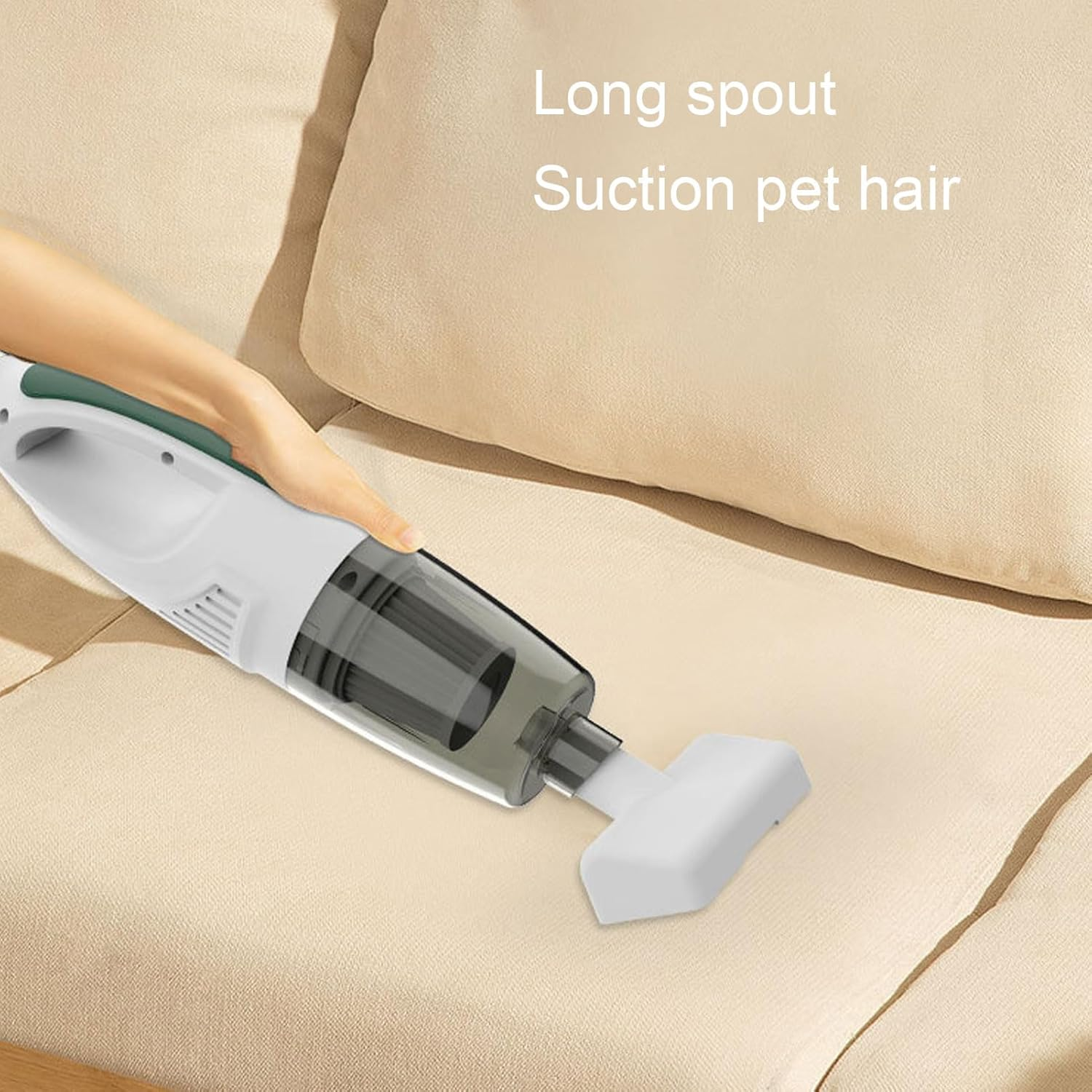 Cordless Vacuum Cleaner, High Power Stick Handheld Vacuum with Strong Suction, Rechargeable & Portable, Large Dust Bin, Multi Brush Configuration, for Home Car Pet Hair image number 1