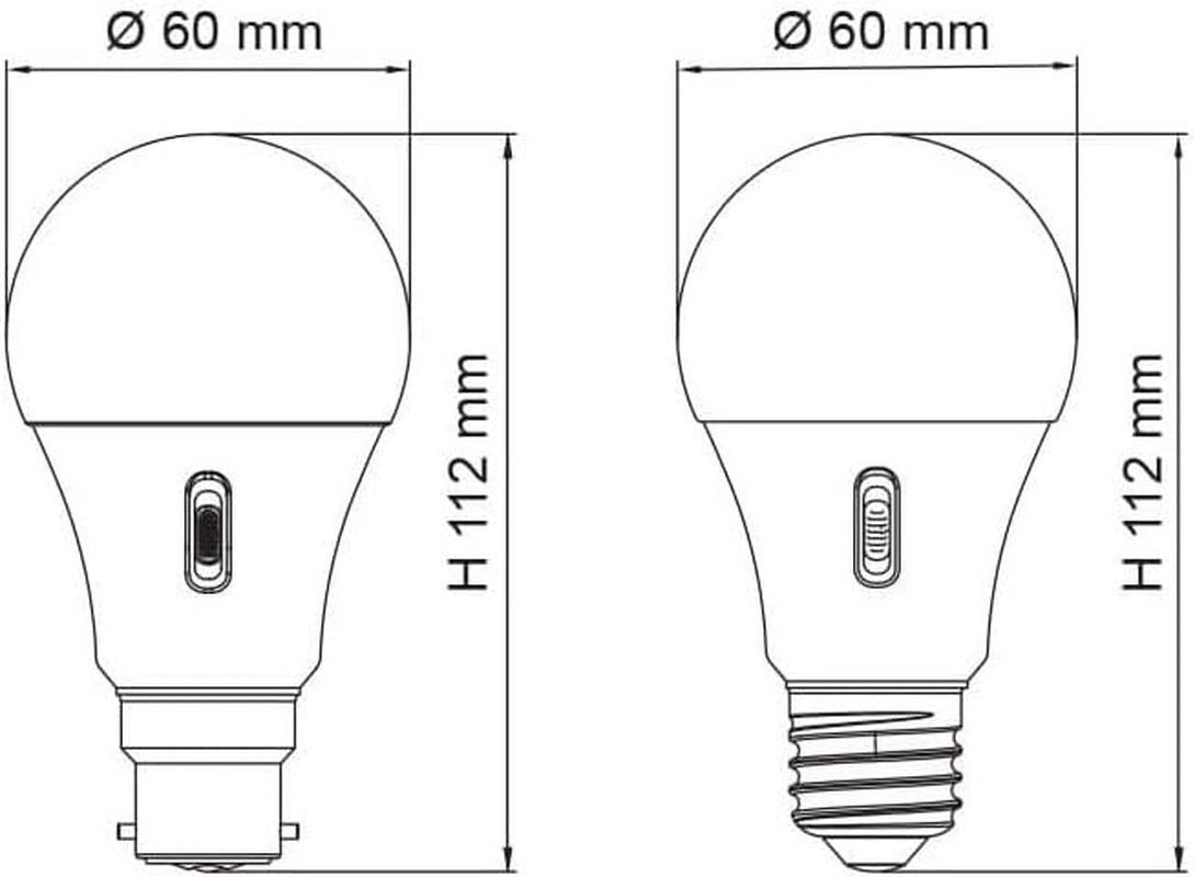 SAL LGS14TC-E27D - LED Globe - 12W ES GLS LED Lamp - Tri Colour 2.7K/4K/6K - Dimmable image number 1