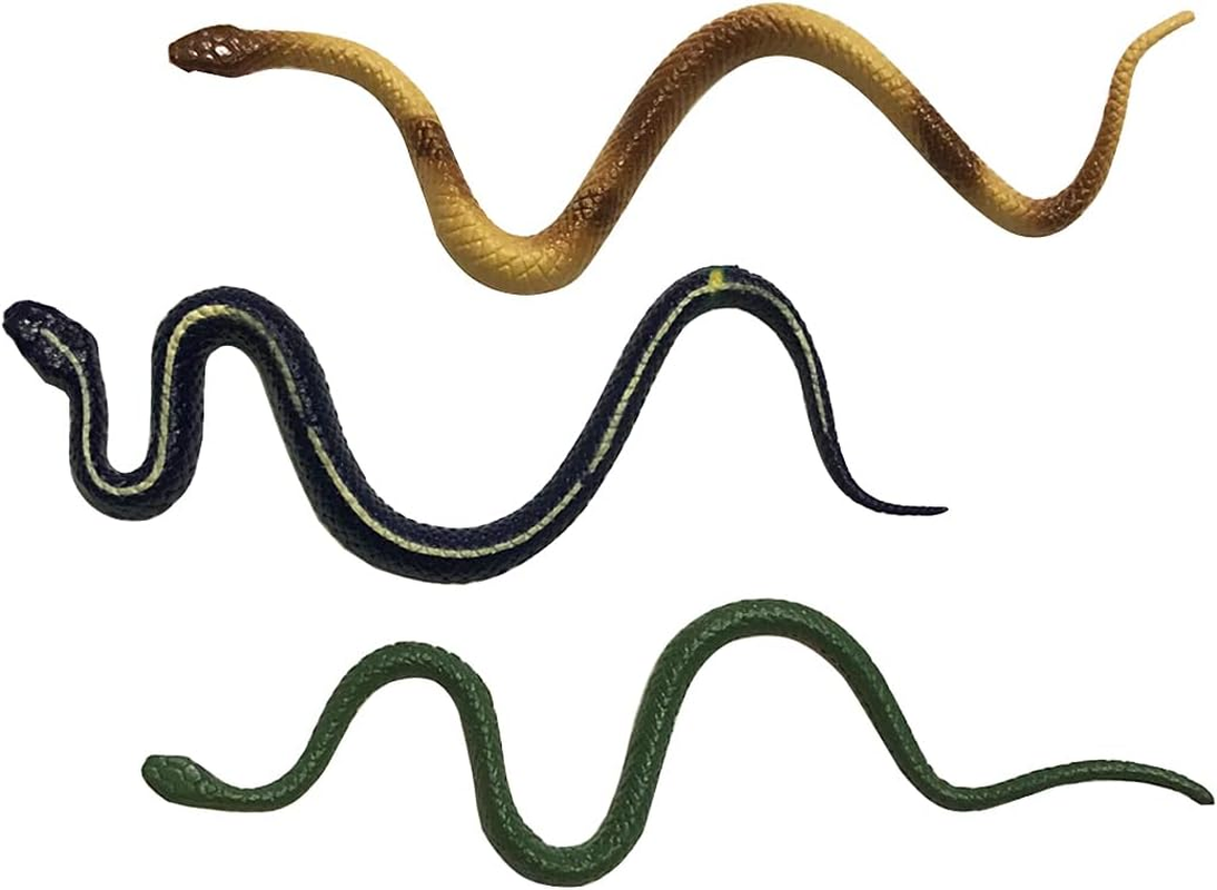 24Pcs Small Realistic Frog Lizard Insect Snake Dragonfly Ant Reptile Figure Animals for School Project Garden Toy Birthday Gift Party Supplies Home Decor Game (Classic B) image number 6