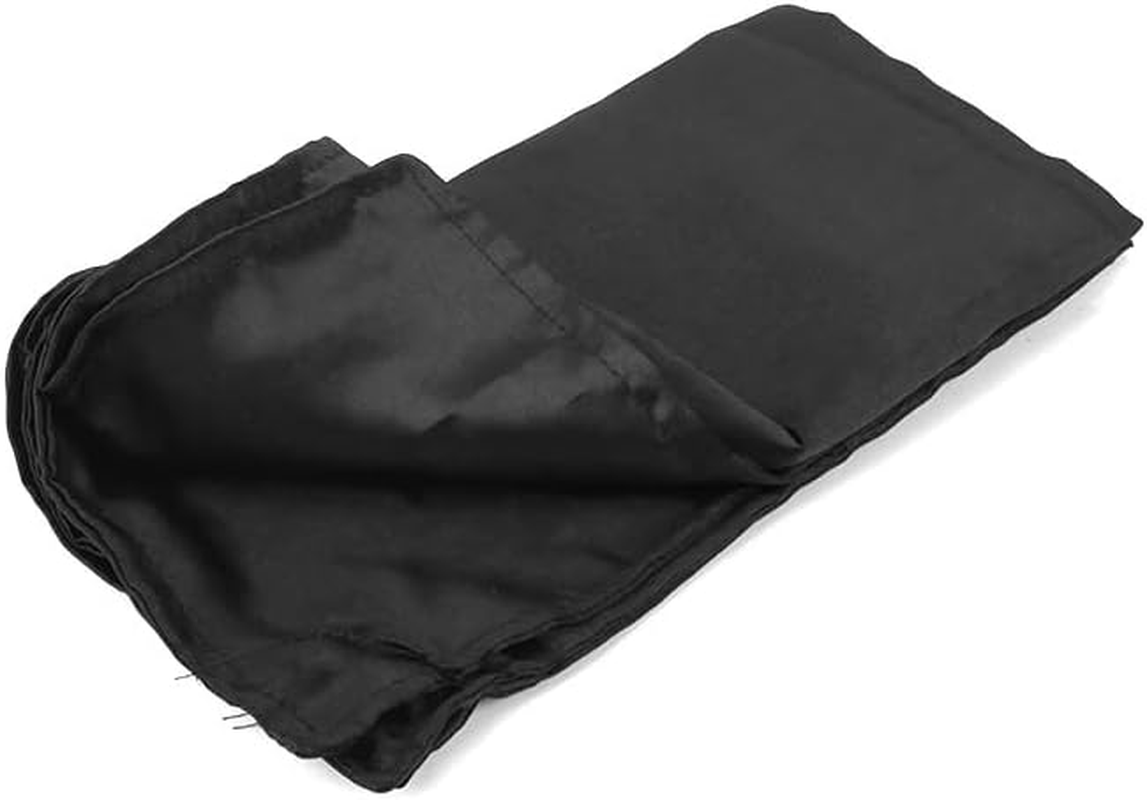 Milesmagic Magician'S Deluxe Coin Production Hanky Gimmick (Black Handkerchief) Mid Air Magic Trick image number 5