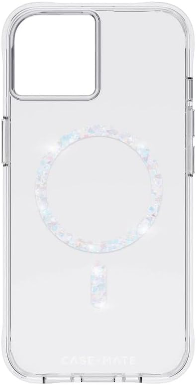 Case-Mate Iphone 14 plus Case - Clear Twinkle Diamond [10Ft Drop Protection] [Compatible with Magsafe] Magnetic Cover with Cute Bling Sparkle for Iphone 14 plus 6.7", Anti-Yellow, Anti-Scratch, Slim
