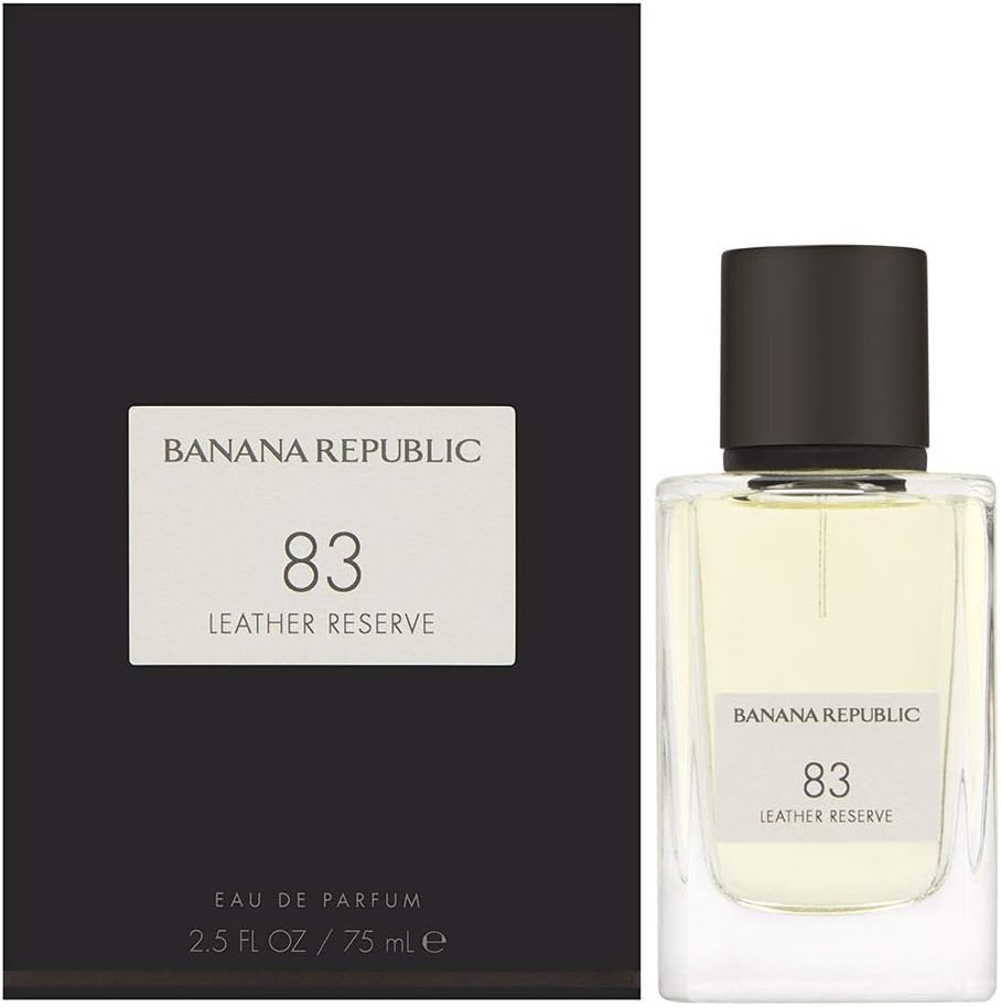 Banana Republic 83 Leather Reserve Eau De Parfum Spray for Unisex, Leather, 75 Ml
