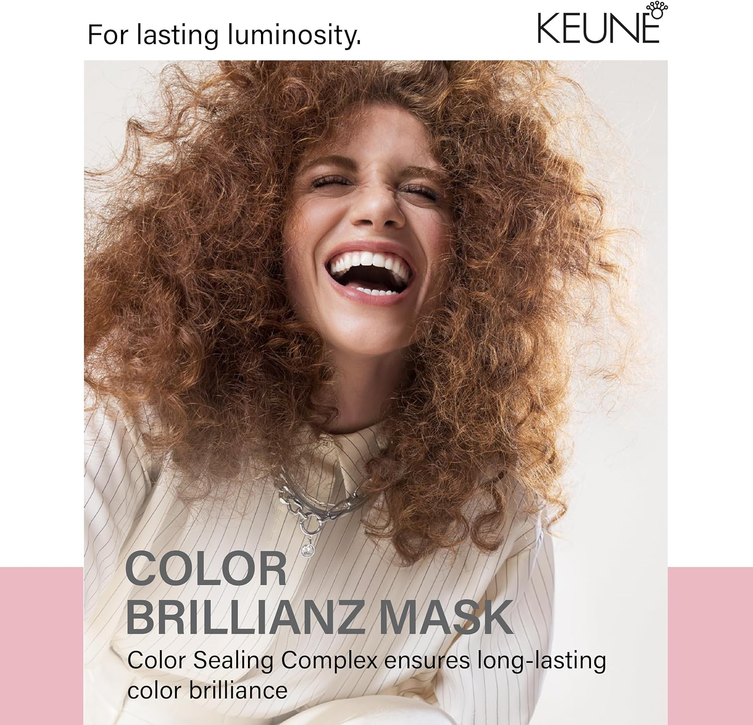 Keune Care Color Brilliance Mask, 200Ml, Color-Treated Hair, Mask image number 2