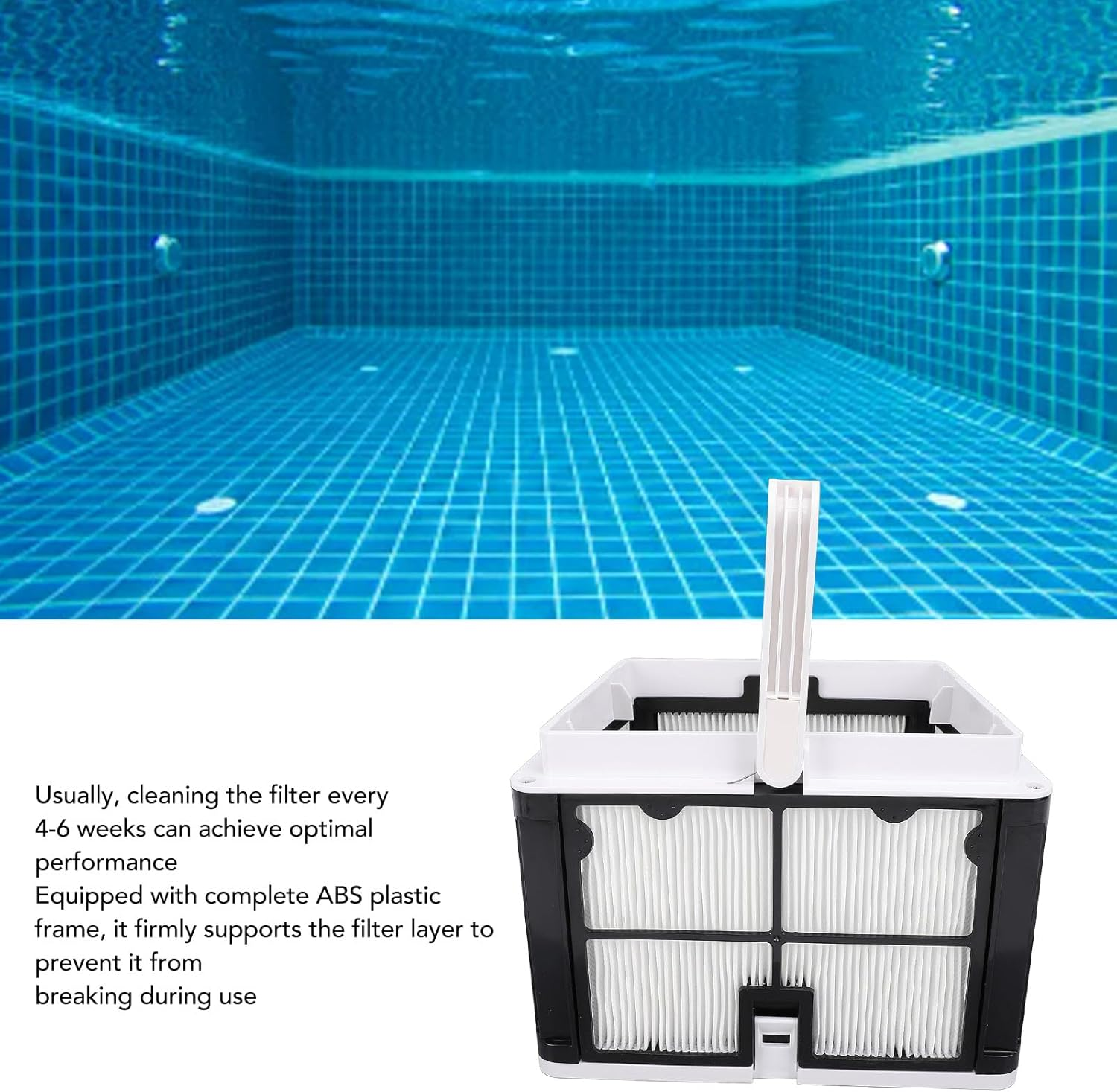 Ultra Fine Filter Basket Compatible with Dolphin Robotic Pool Cleaners, Active 10, E10, Echo, T15, Proteus DX3, Cayman, Escape, S50, Encore, CC, Advantage image number 5