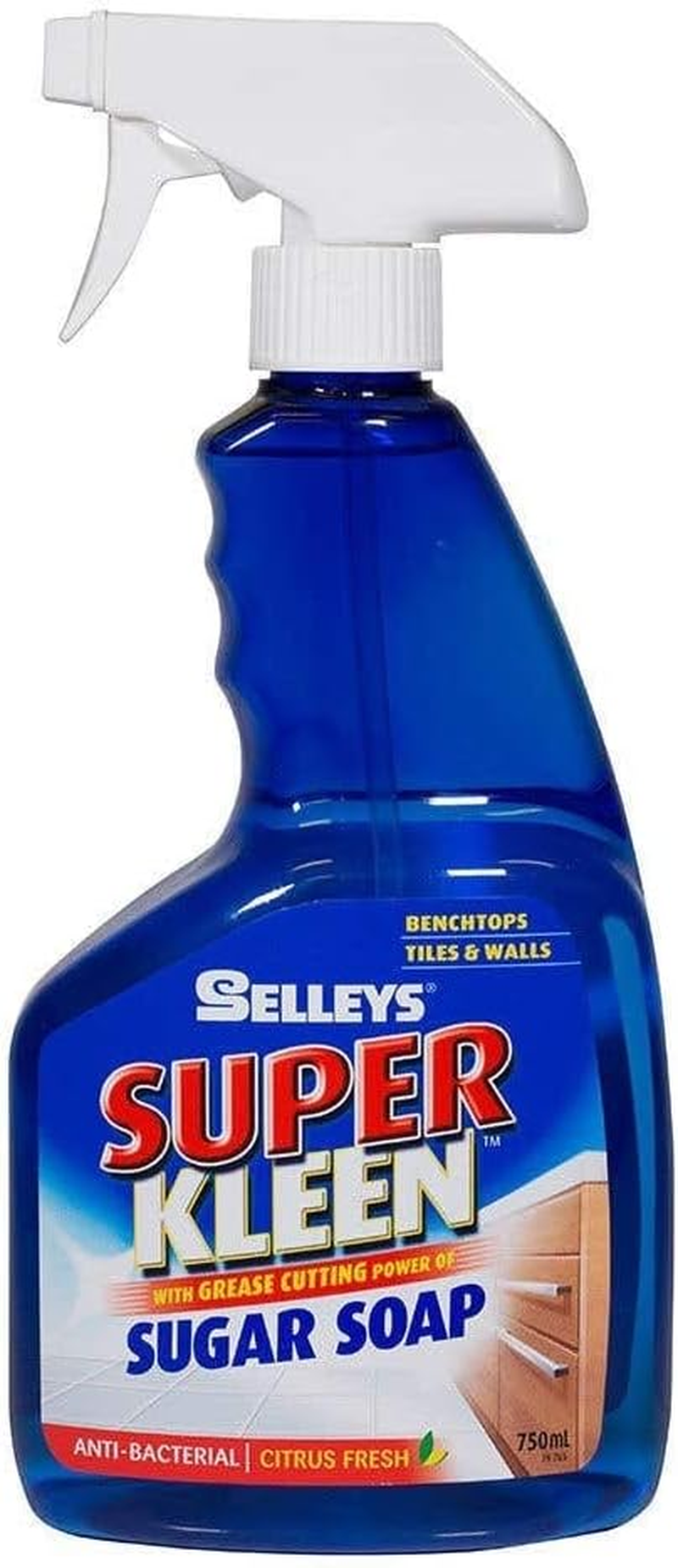 Selleys Super Kleen Sugar Soap Multi Surface Cleaner 750 Ml White