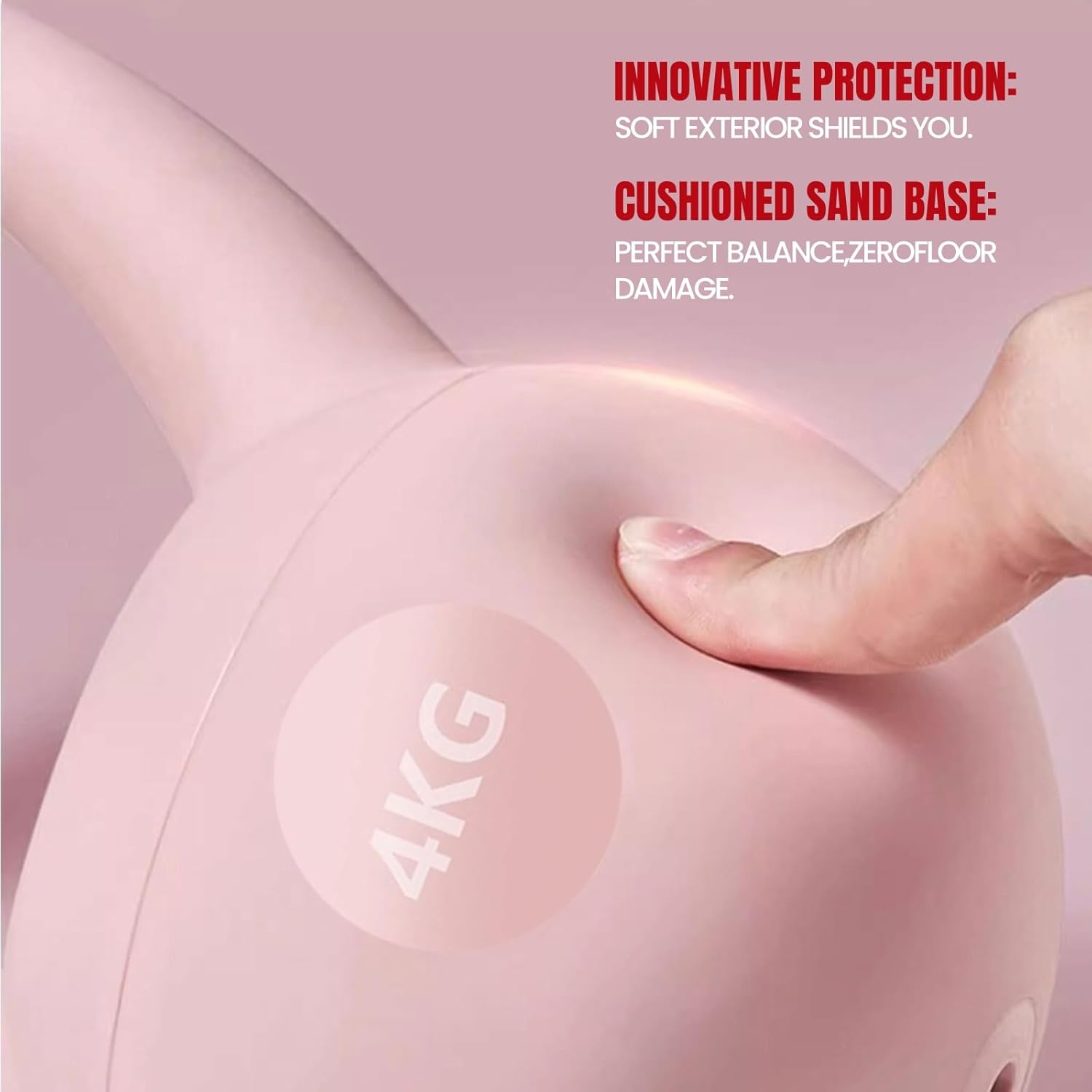 PVC Soft Kettlebell for Home Workouts &ndash; Ideal for Strength Training, Muscle Building, Conditioning, and Core Exercises image number 7