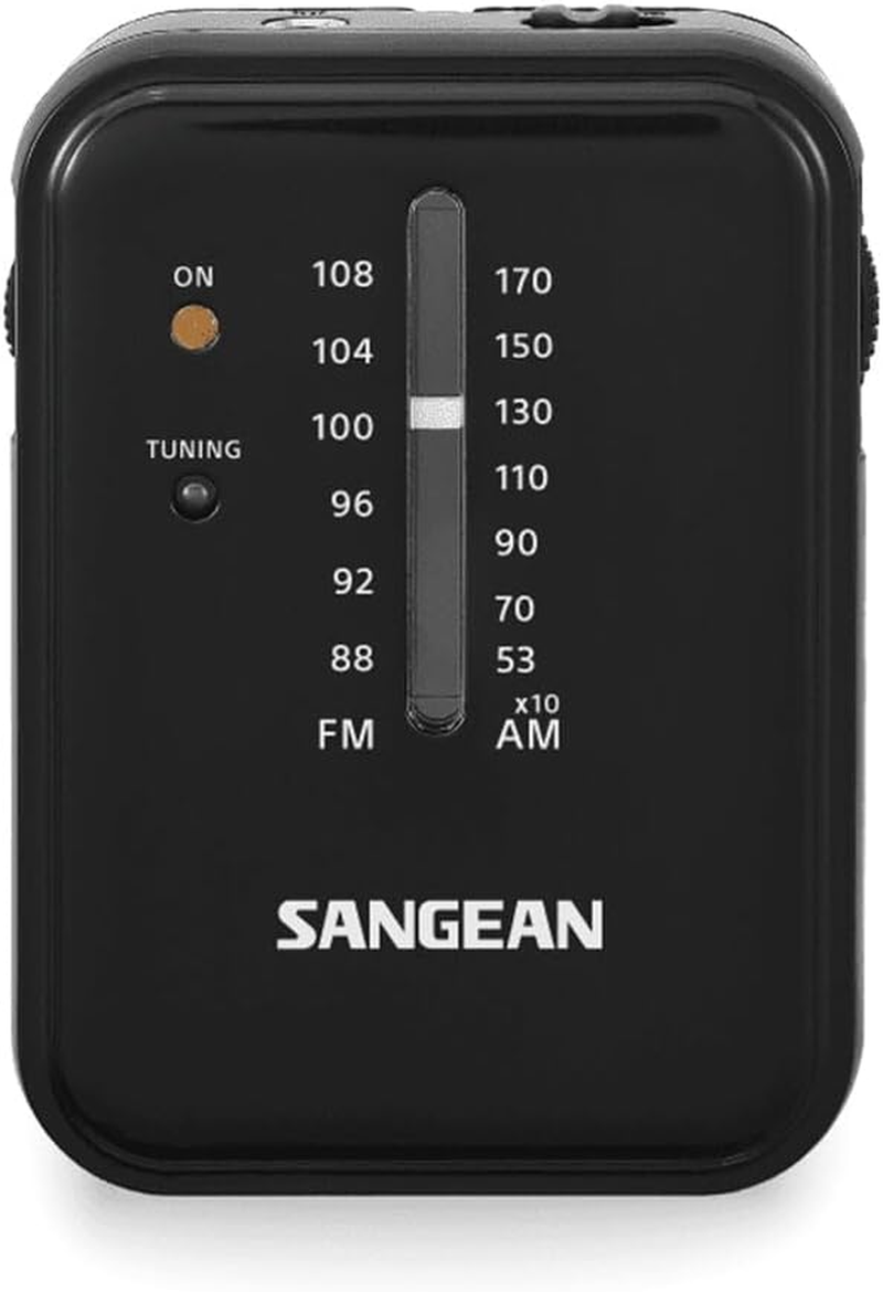 Sangean SR32 Portable Radio, Black image number 3