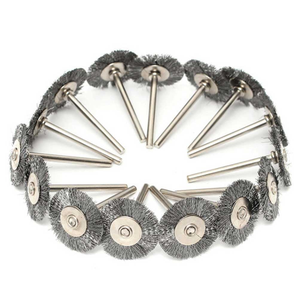 Stainless Steel Wire Brush Set for Dremel Tools 45 PCS