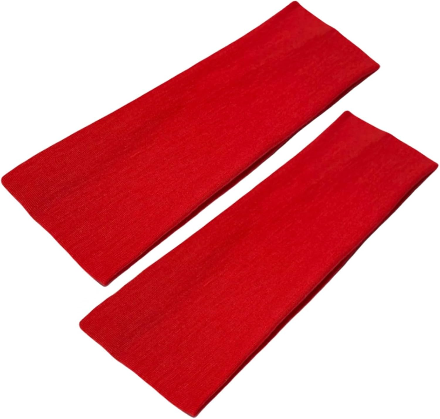 WESTEND CHOICE 7Cm Wide Headbands Plain Stretchy Hairband Unisex Kylie Headband Bandeau Gym Exercise Headbands for Women & Men Soft Yoga Head Band - Blue image number 3