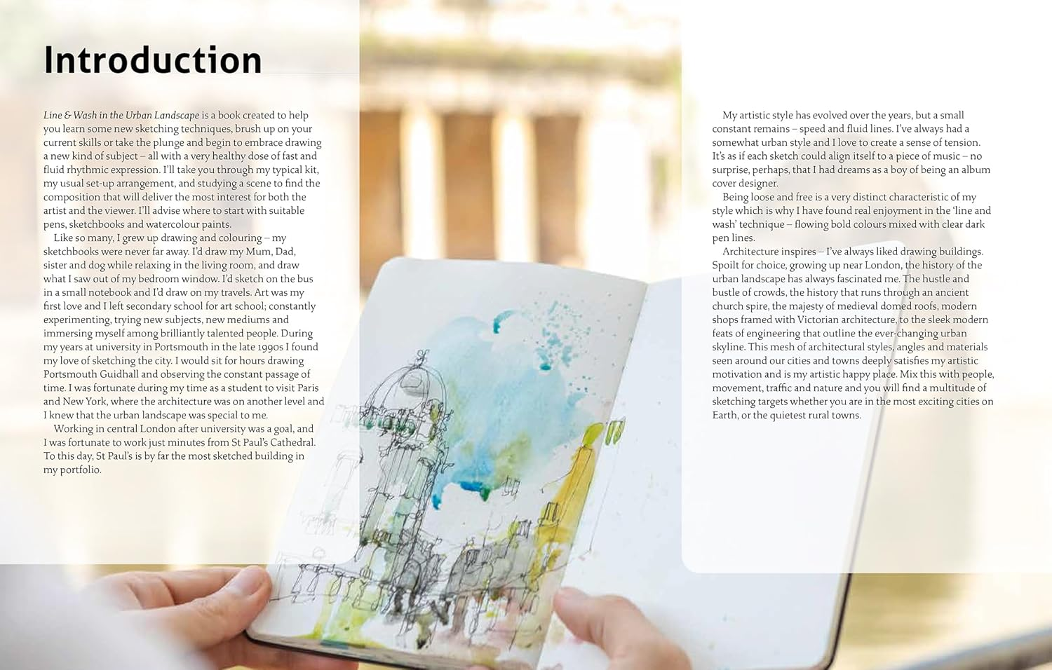 Line and Wash in the Urban Landscape: Sketching with Watercolour and Ink