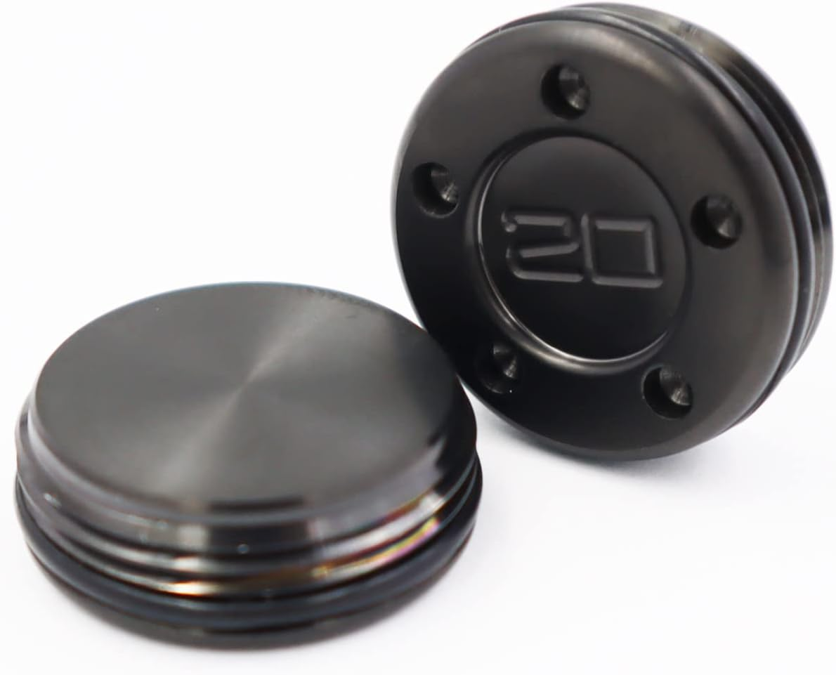 LEZHISNUG 1 Pair 2Pcs 20G Golf Custom Putter Weights with Black Wrench Kit Compatible with Titleist Scotty Cameron Putters; 20G Golf Club Putter Golf Weights Tool