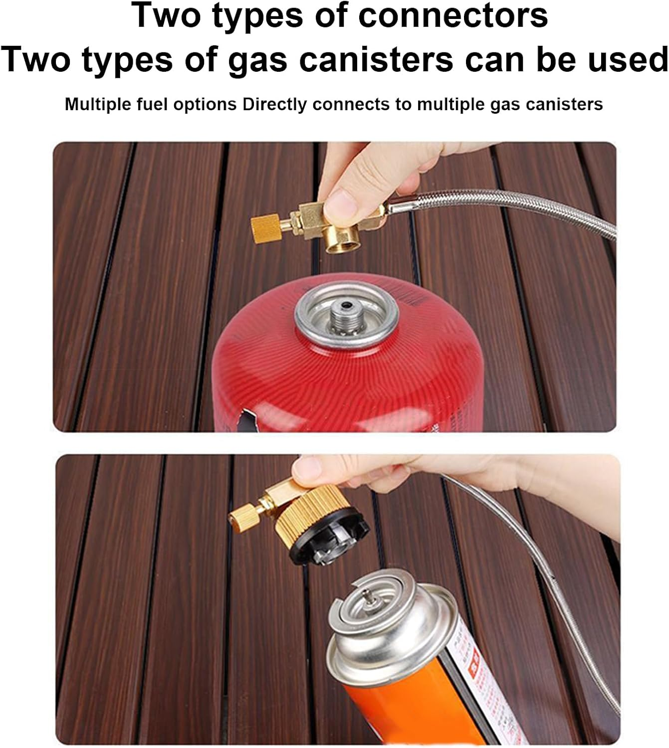 Camping Stove - Foldable Outdoor Stove for Hiking & Trekking | Windproof Folding Stove with Split Burner for Mountaineering Hiking Picnic Outdoor Cooking image number 5