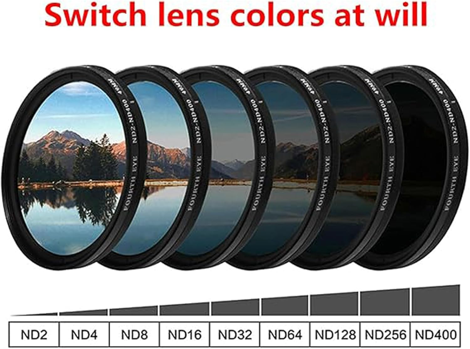 Swascoger 1-9 Level Adjustable Shade Sunglasses | Polarized round Lenses | Blue Light & UV Protection | Perfect for Driving/Travel/Outdoor Activities | Includes Storage Case