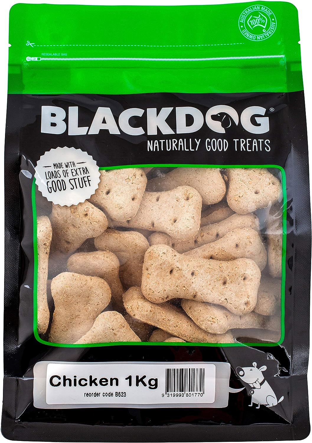 BLACKDOG Chicken - 1Kg, All