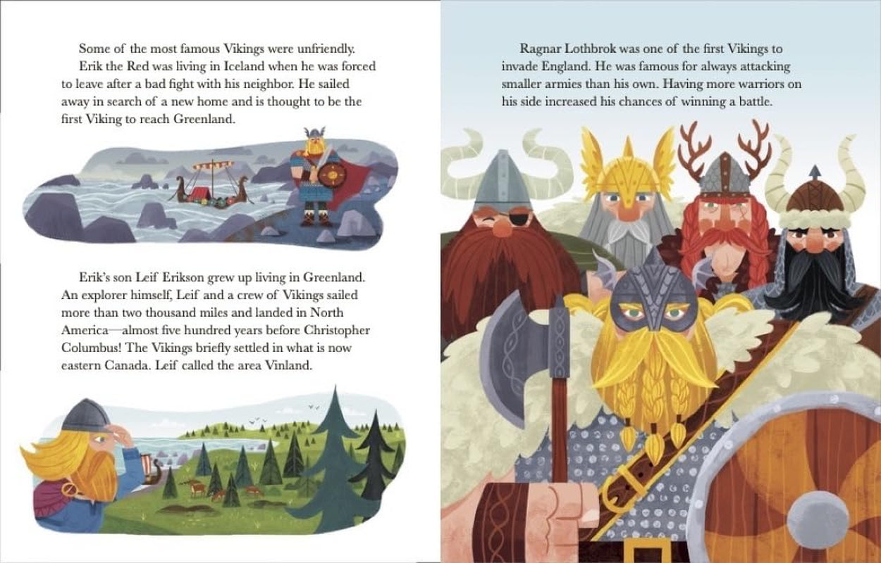 My Little Golden Book about Vikings image number 1