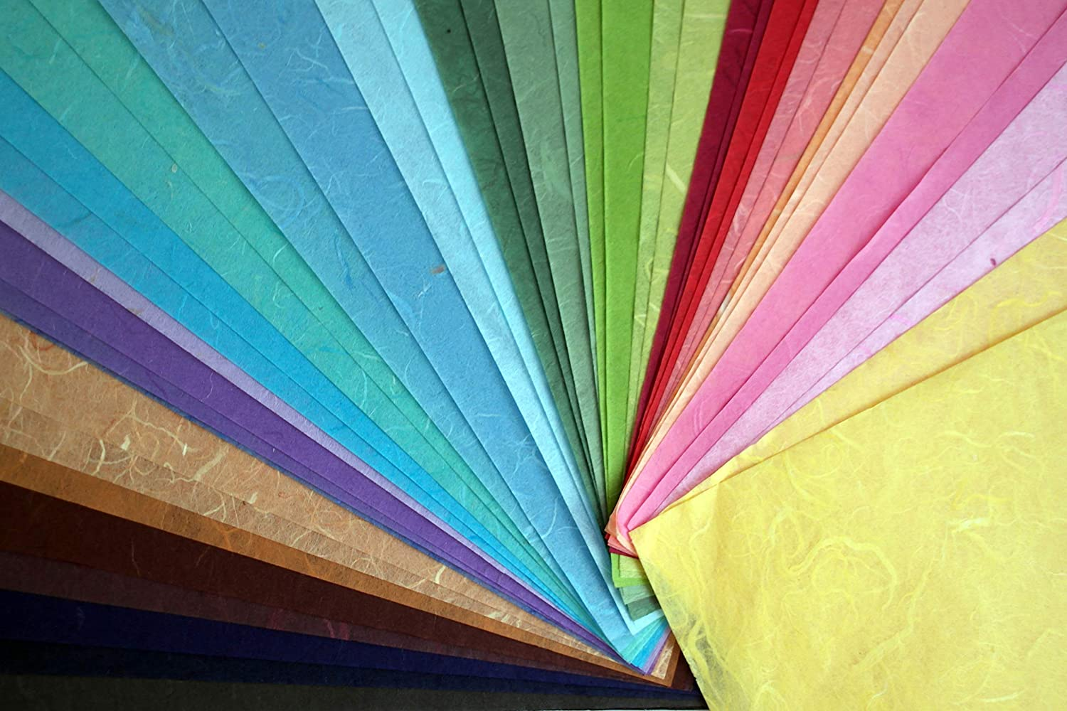65 Sheets 8.5 X 11 Inches Mulberry Paper Sheet Design Art Tissue Japan Origami Washi Wholesale Bulk Sale Unryuproducts Card Making
