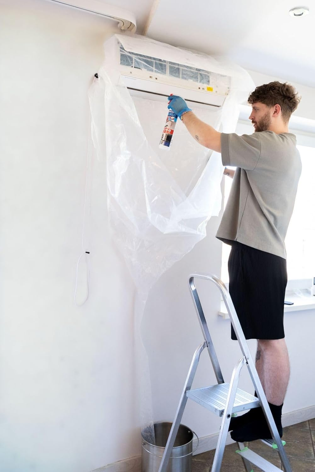 Hansa Air Conditioning Cleaning Case Split Air Conditioner AC Unit Cleaning Bag Protected Cover Air Conditioner Interior Units image number 1