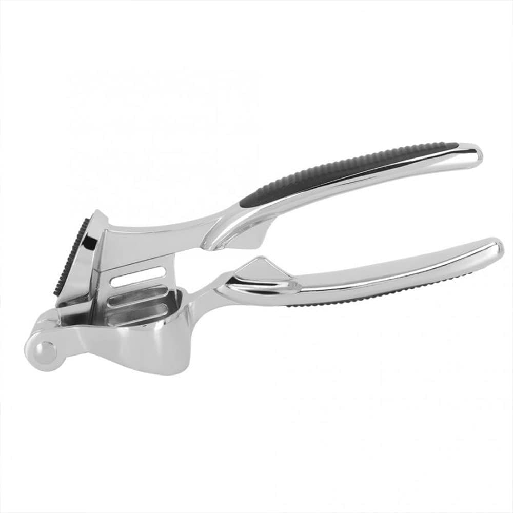 Garlic Grinder Press, Zinc Alloy Garlic Chopper Crusher Garlic Mincer Ginger Kitchen Gadget Garlic Presser image number 2