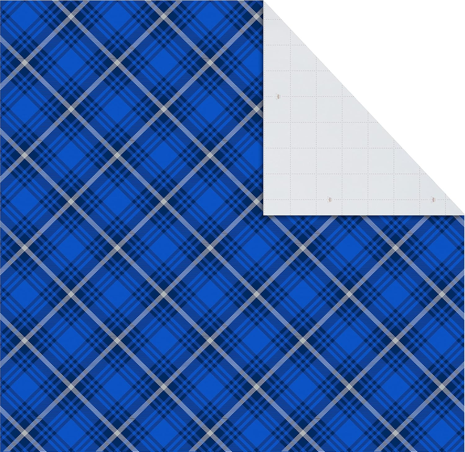 Hallmark Christmas Flat Wrapping Paper Sheets with Gift Tag Seals - Snowflakes, Deer, Tartan Plaid Gift Wrap Paper (12 Sheets, 16 Gift Tag Stickers) for Holiday Parties, Hanukkah, Winter Weddings image number 2