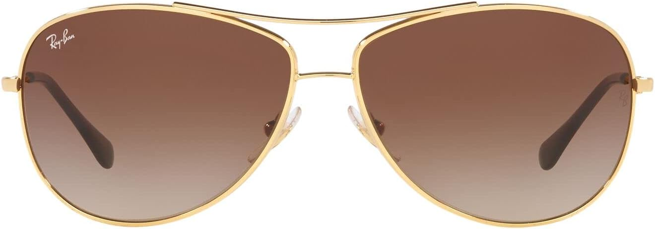 RAY-BAN Non Polarised Sunglasses, 0RB3293, Rose Gold & Brown Gradient Dark Brown, 63Mm