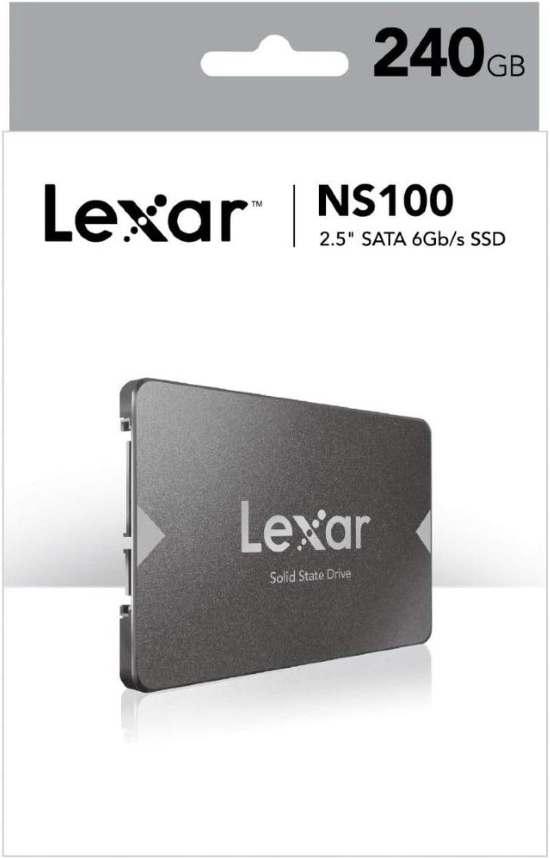 Lexar 256GB Internal SSD - NS100 2.5" SATAIII 6Gb/S, (LNS100-256RB)