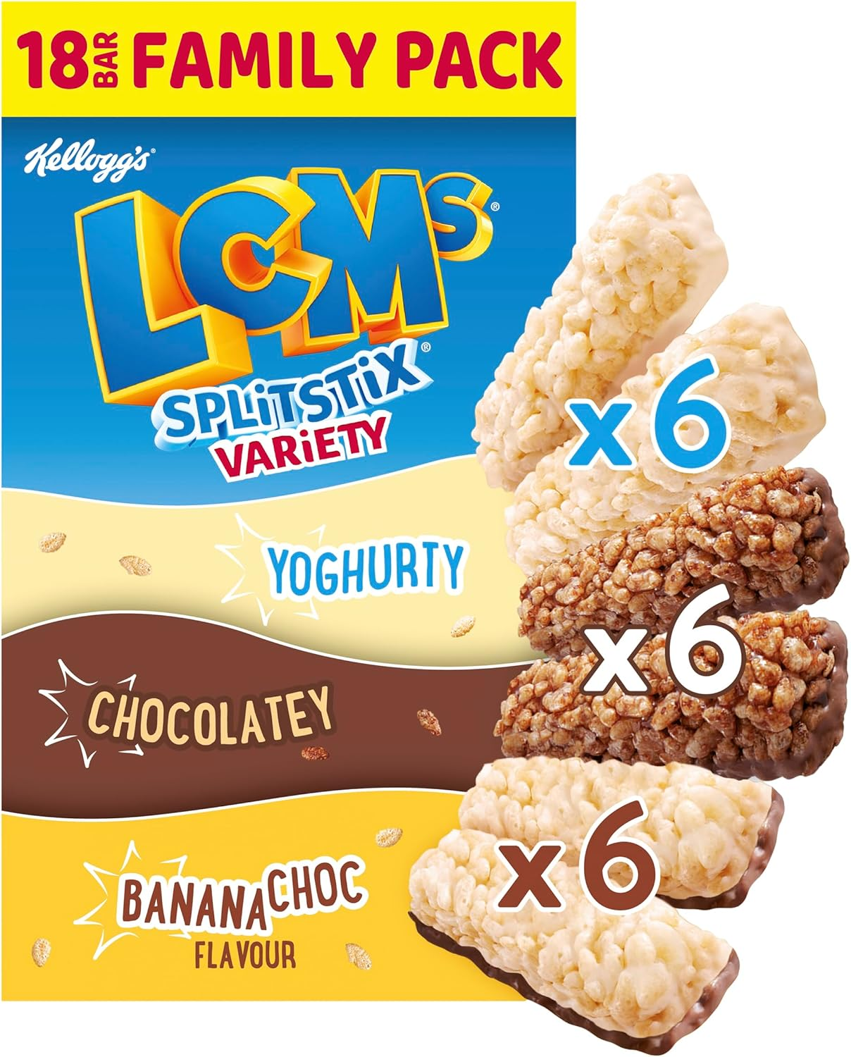 Kellogg'S Lcm'S Split Stix Variety Snack Bars, 18-Pack image number 5