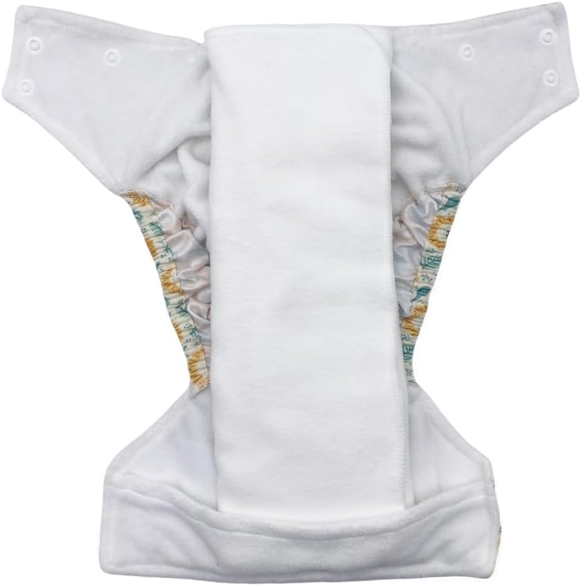 Big Softies Reusable Nappy with Insert Absorber-Lion image number 2