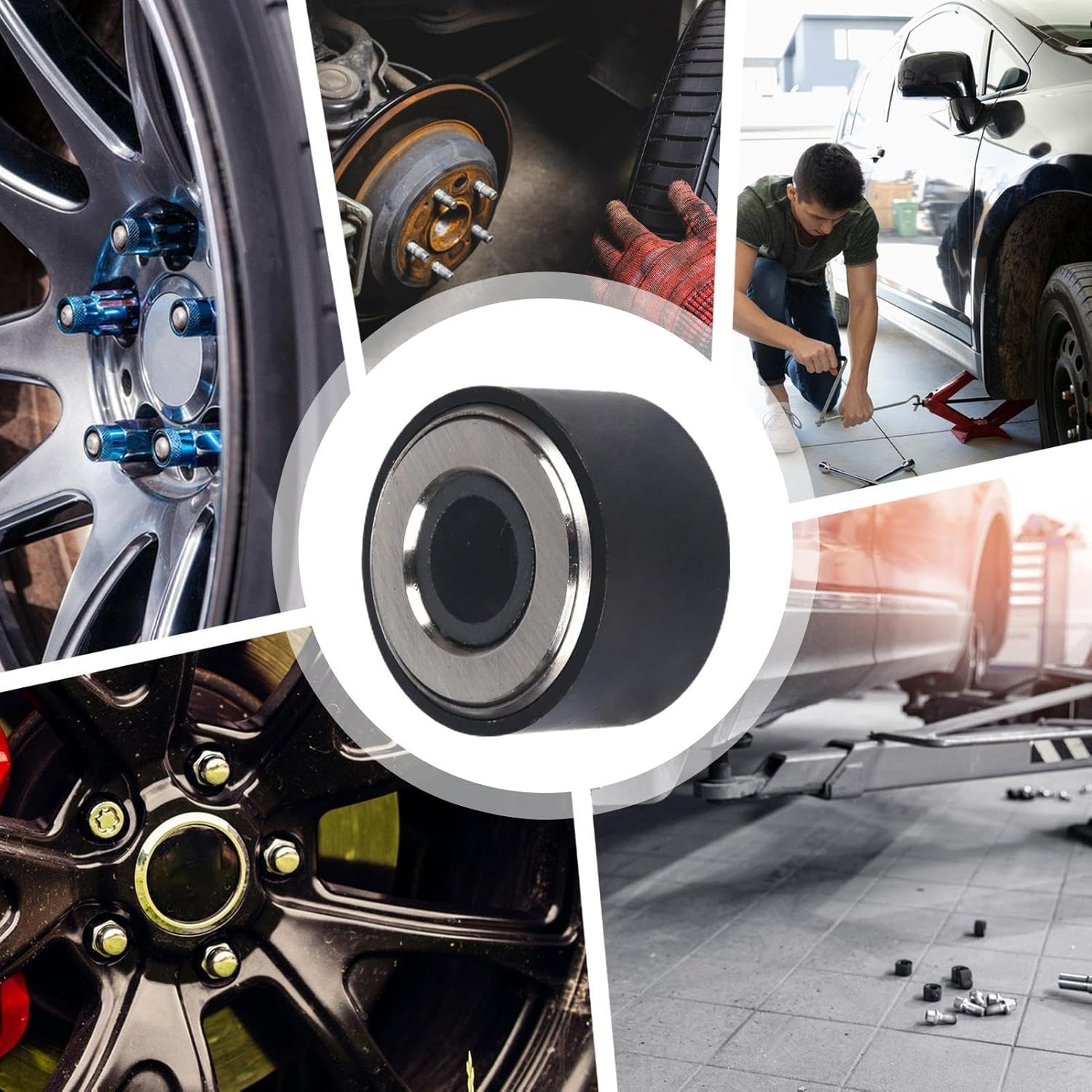 Lug Stud Installer Tool | Car Hub Bolt Installer,High Strength Iron Automotive Tire Stud Tool Anti-Rust, for Various, Light Trucks, Suvs image number 1