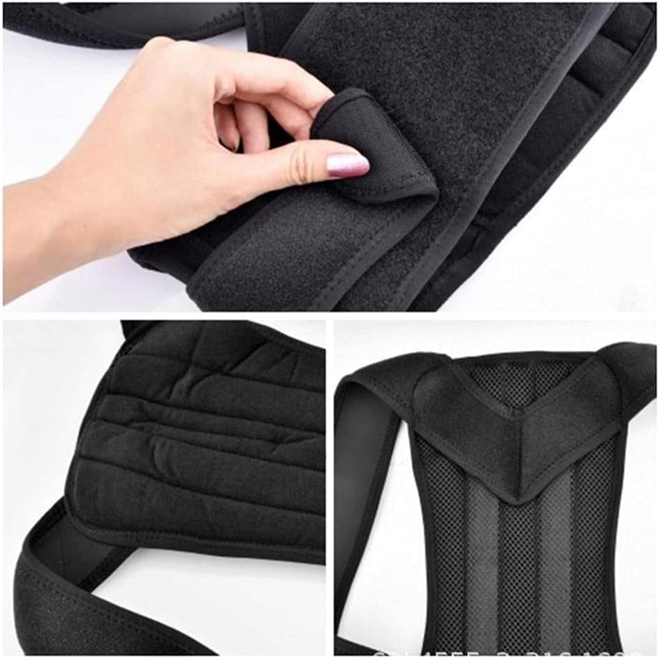 S-5XL plus Size Posture Corrector for Men and Women Teenager Student Adjustable Back Brace Upright Full Back Support Straightener Prevent Scoliosis Improve Hunchback image number 3