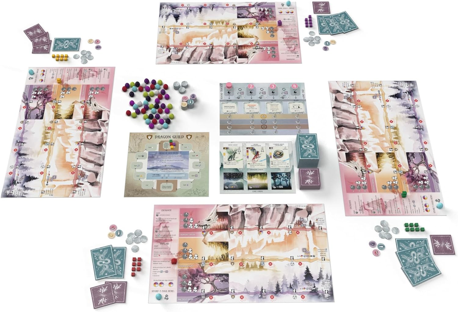 Stonemaier Games Wyrmspan a Wingspan Game image number 4