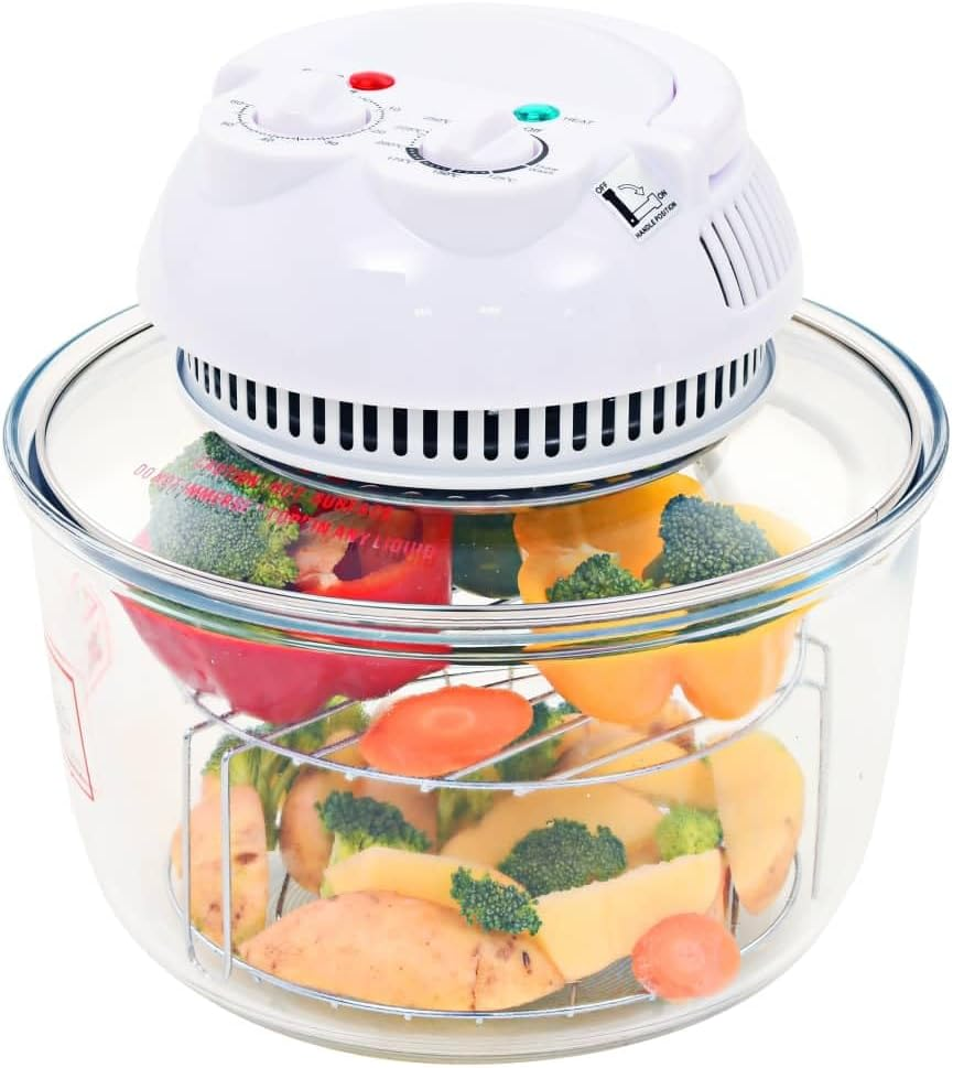 Halogen Convection Oven with Extension Ring 800 W 10 L,Ovens 4.89KG-50653 image number 4