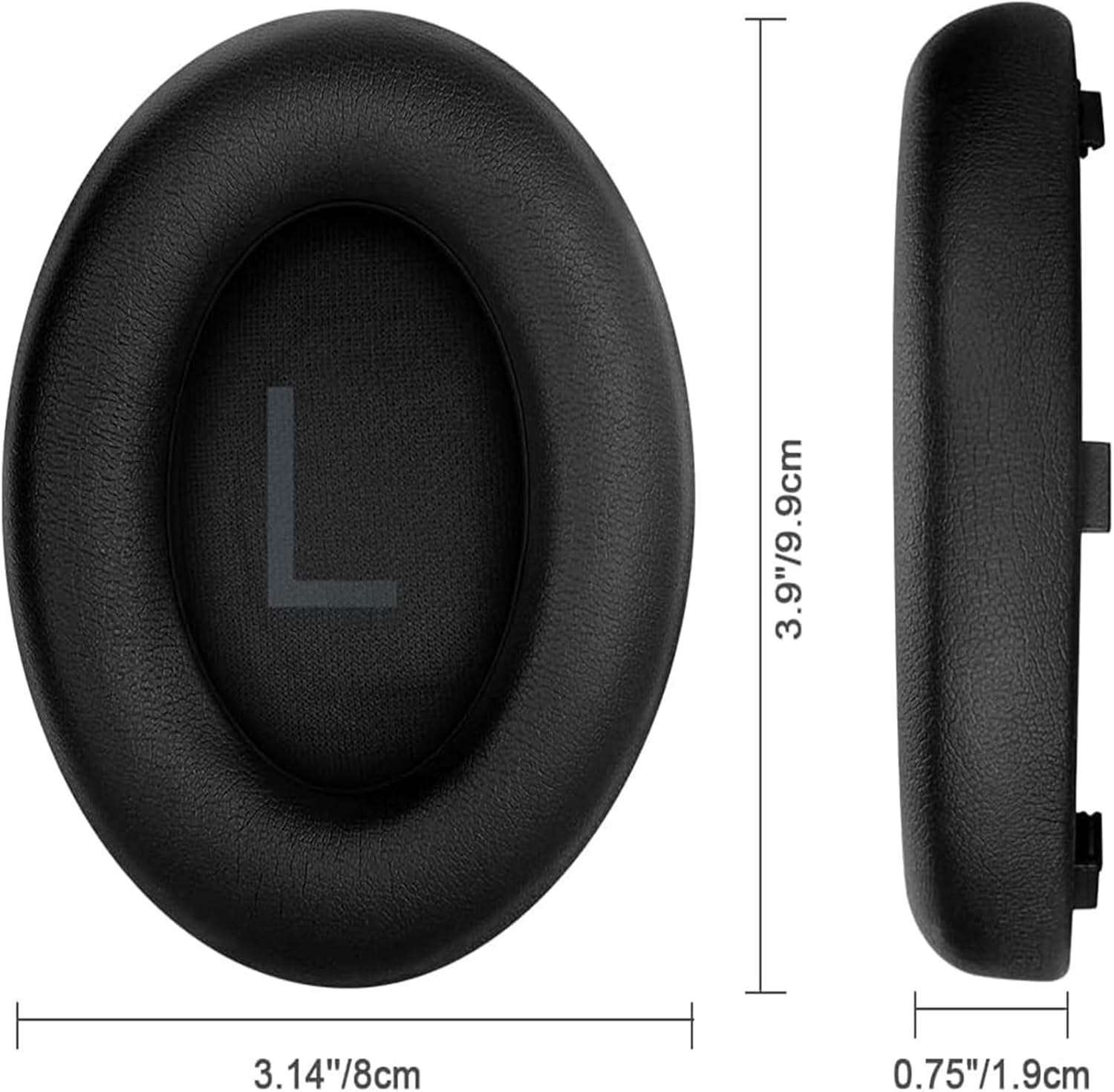 XBOGO Replacement Ear Pads for NC700, Premium Replacement Pads for Bose 700 and Bose NC700 Headphones, Replacement Ear Cushions Over-Ear Headphones, Black image number 3