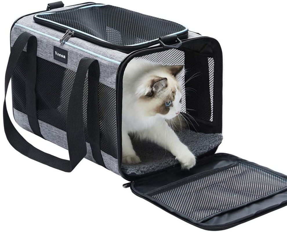 Vceoa Carriers Soft-Sided Pet Carrier for Cats image number 1
